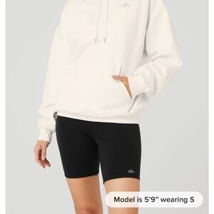 Alo Accolade Hoodie in Ivory